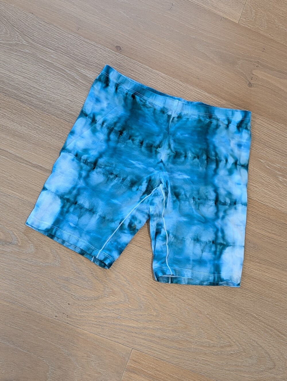 New Tiedye Biker Shorts
